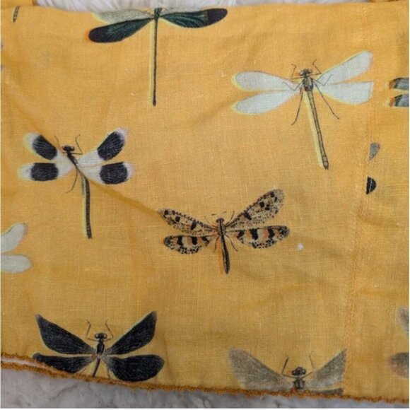 Agua Bendita Linen Dragonfly Skirt Top Set Medium - Picture 10 of 15
